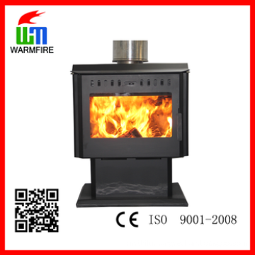 Classic Insert WM204B-1500 With Fan, Metal Wood Burning Fireplace